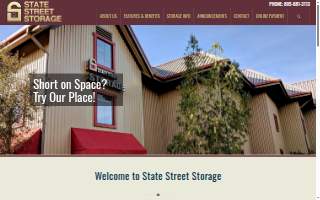 State Street Storage website