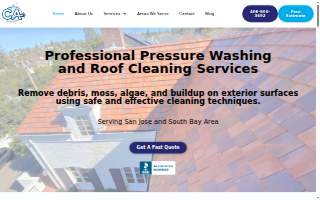 CA Wash Pros website