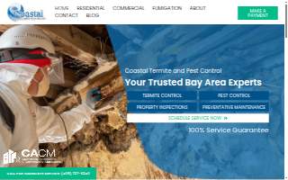 Coastal Termite and Pest Control website