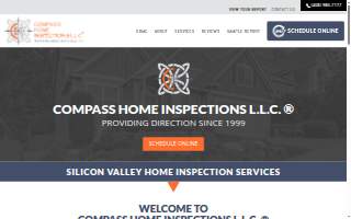 Compass Home Inspections L.L.C. of Santa Clara website