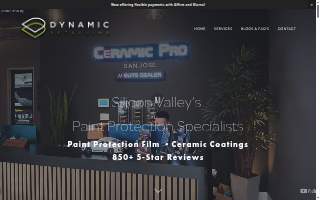 Dynamic Detailing website