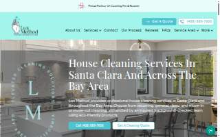 Lux Method - Elevated Cleaning Solutions website