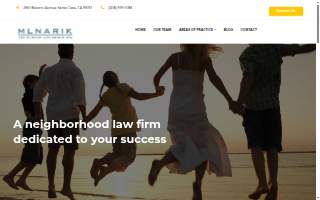 The Mlnarik Law Group, Inc. website