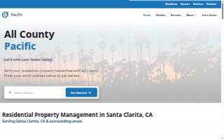 All County Pacific Property Management website