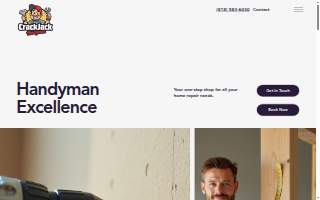 CrackJack Handyman website