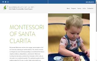 Montessori of Santa Clarita website