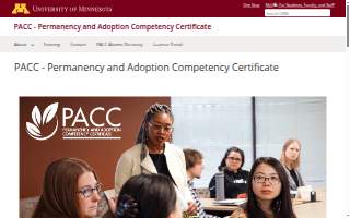 PACC Mental Health Services website