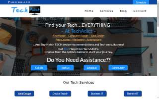 TechAdict of Santa Clarita website