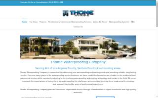 Thome Waterproofing Co. website