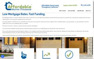 Affordable Home Finance, Mortgage Broker website