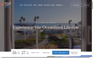 Beach Street Inn and Suites website