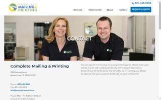 Complete Mailing & Printing website
