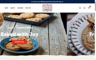 Pacific Cookie Company website