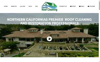 Pacific Roof Cleaning website