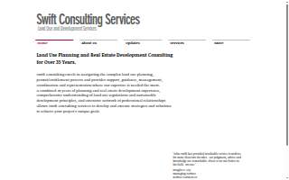 Swift Consulting Services website