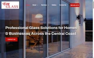 City Glass of Santa Maria website