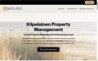 Kilpelainen Property Management Santa Maria website