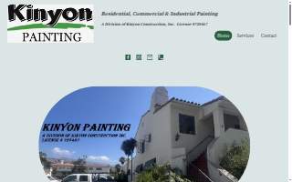 Kinyon Painting & Construction Inc website