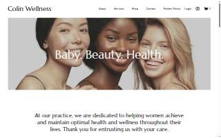 Colin Wellness website