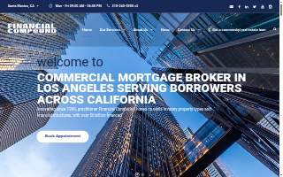 Commercial Mortgage Broker website