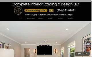 Complete Interior Staging website