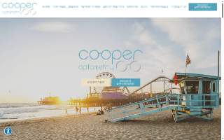 Cooper Optometry website