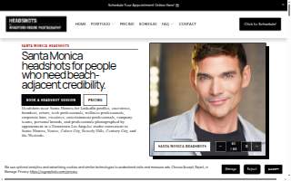 Headshot Photography Santa Monica / Venice / Brentwood website