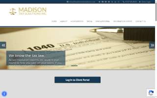 Madison Tax Solutions Inc website