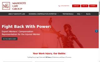 Mahooti Law Group website