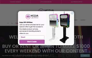 Mediaphotobooth website