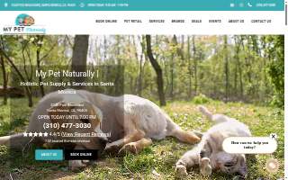 My Pet Naturally website