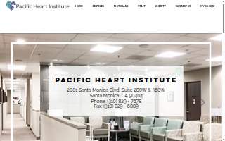 Pacific Heart Institute - Santa Monica website
