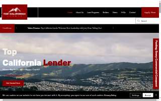 Top California Lender website