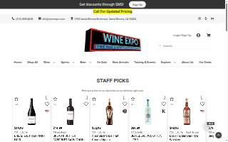 Wine Expo website