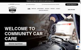 Community Car Care website