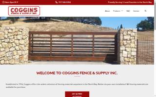 Coggins Fence website