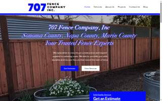 707 Fence Company, Inc website