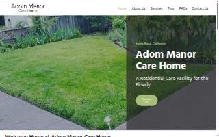 Adom Manor Care Home website