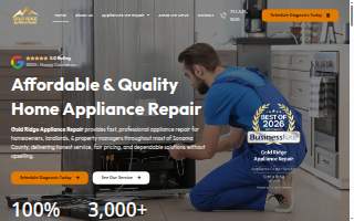 Gold Ridge Appliance Repair website