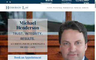 Henderson Law website