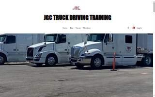 JGC Truck Driving Training website