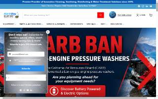 North Bay Equipment website