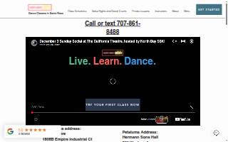 North Bay SBK Dance website