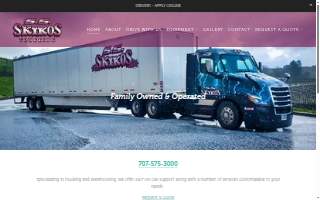 S S Skikos Trucking Inc website