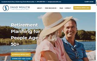 Swad Wealth Management website