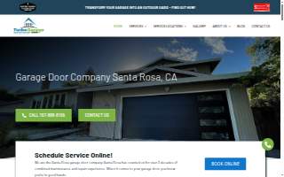 Turbo Garage Door website