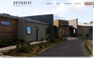 Zeitgeist Sonoma Architecture + Interior Design website