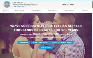 Affordable Living Trusts website