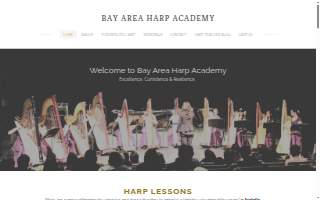 Bay Area Harp Academy website