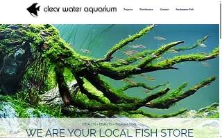 Clear Water Aquarium website